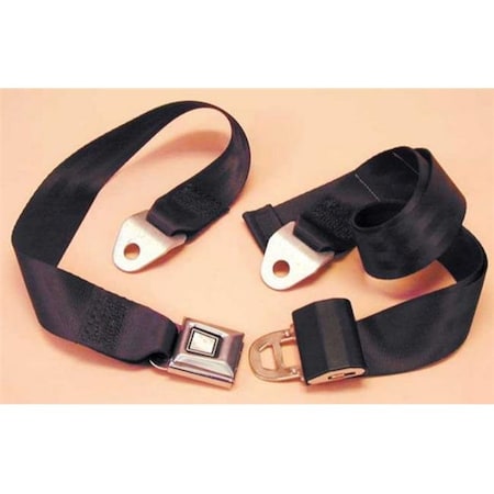 Stenten Gold Cart Accessories Stenten Golf Cart Accessories SA0002 Safety Belt Set 74 in. Black SA0002